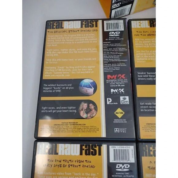Street Racing: Real, Raw, Fast - Boxed Set (DVD, 2002, 4-Disc Set) - Picture 10 of 16